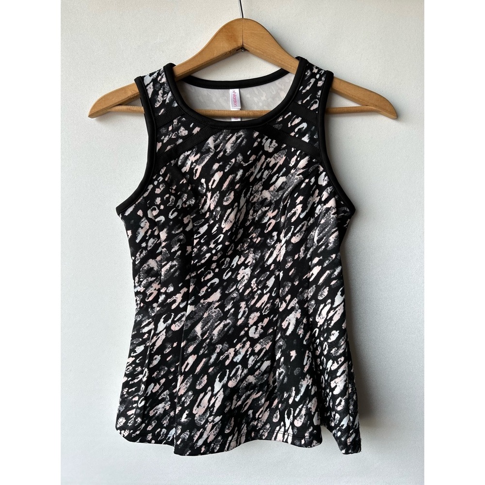 COPY - Xhilaration | Black printed top